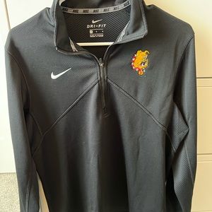 Black Nike Ferris State Quarter Zip